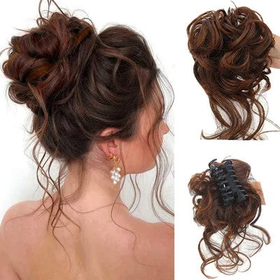 SwirlSensation Hair Bun marnetic