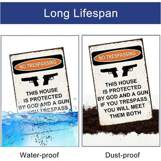 FaithGuard – Divine Protection Warning Sign