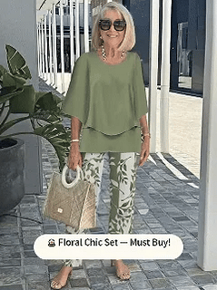 BloomEase – Women’s Casual Two-Piece Set