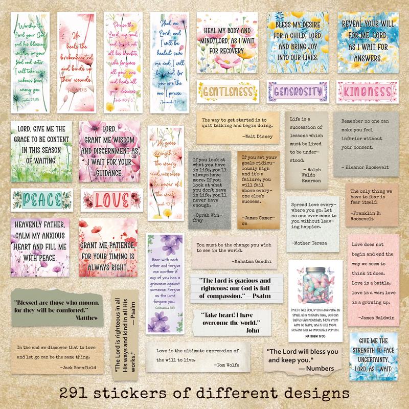 FaithGlow - Inspirational Bible Sticker Set