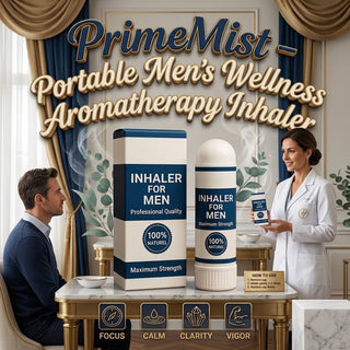PrimeMist – Portable Men's Wellness Aromatherapy Inhaler