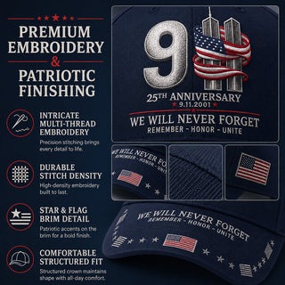 HonorLoom – 25th Anniversary Remembrance Baseball Cap