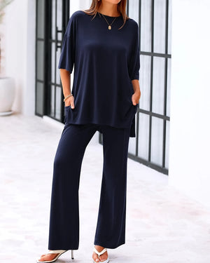 FlowFit – Relaxed 2 Piece Outfit with Pockets