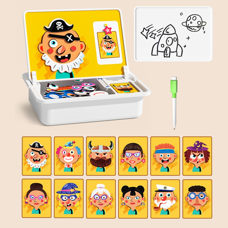 BrainSnap – Magnetic Puzzle Building Block Toys