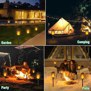 FlameGlow – Solar Powered Fire Design Garden Light