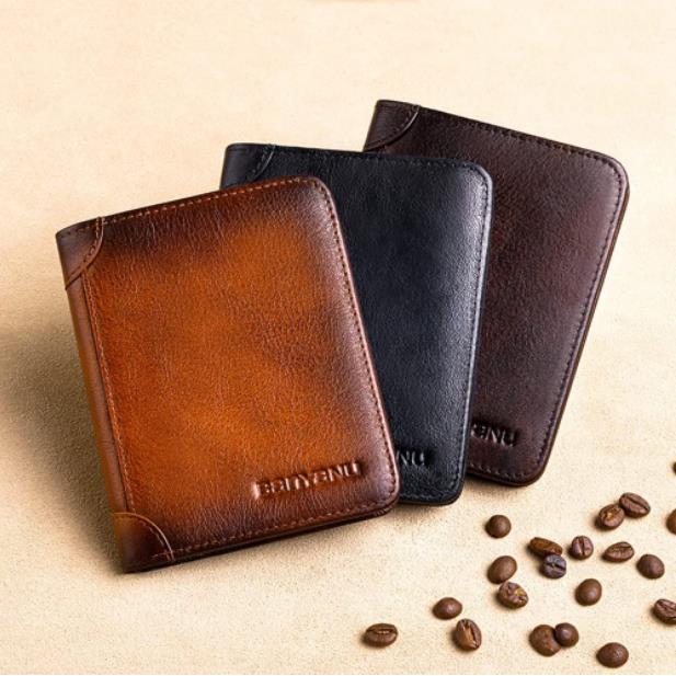 PrimeGuard - Genuine Leather RFID Wallet
