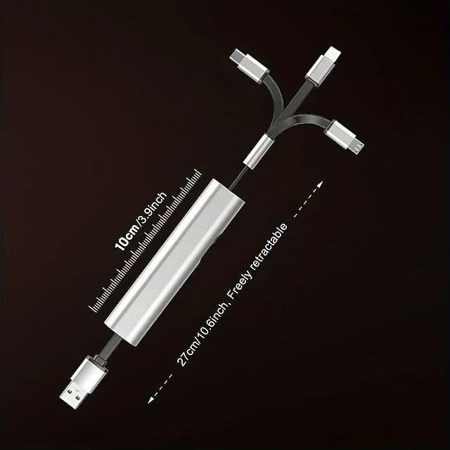 ChargeLink – 3 in 1 Fast Charging Cable