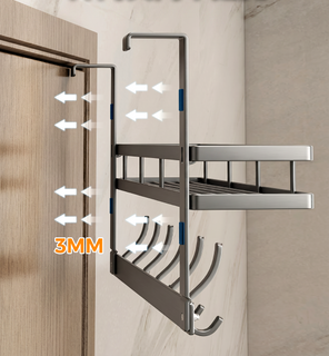 FlatFix – Invisible Thin Hook for Doors