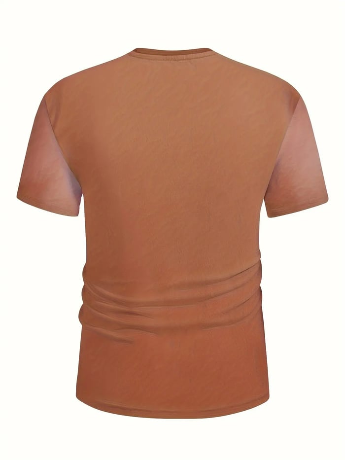 FlexForm – 3D Muscle Print Fitted T-Shirt