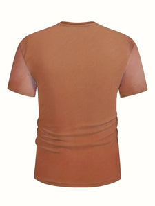 FlexForm – 3D Muscle Print Fitted T-Shirt