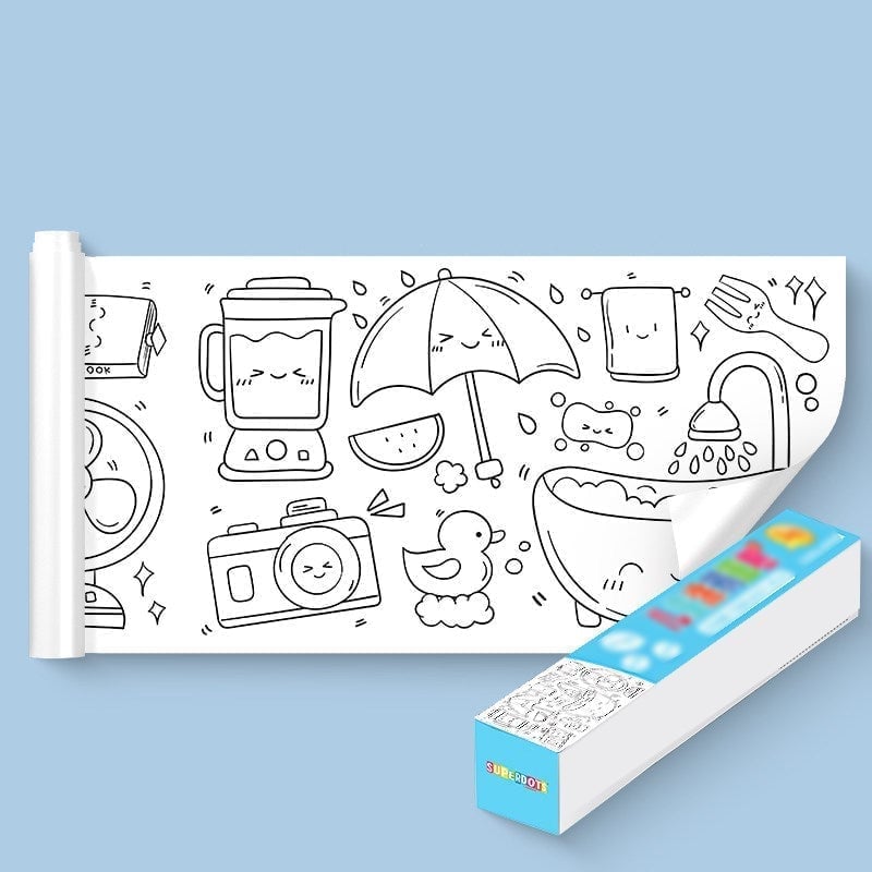 BrainyArt - Interactive Art and Learning Roll
