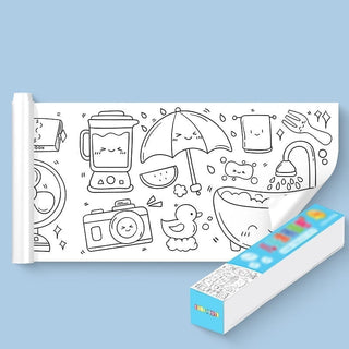 BrainyArt - Interactive Art and Learning Roll