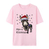 KissMyAss - Funny Donkey Christmas T-Shirt