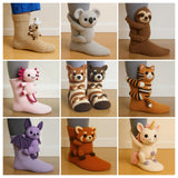 CuddleCritters - Warm & Playful Animal Socks