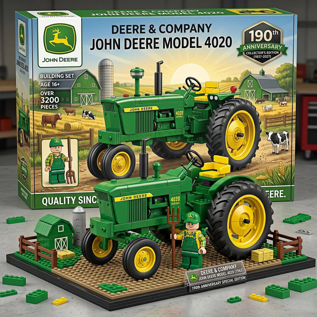 MetalForge– Vintage Muscle Car Building Block Set