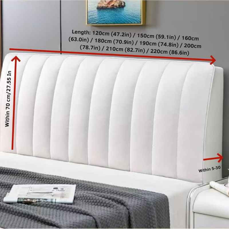 CozyShield – Stretchable Headboard Protector