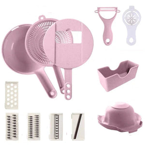 QuickSlice | 12-IN-1 Multi-Function Vegetable Slicer marnetic