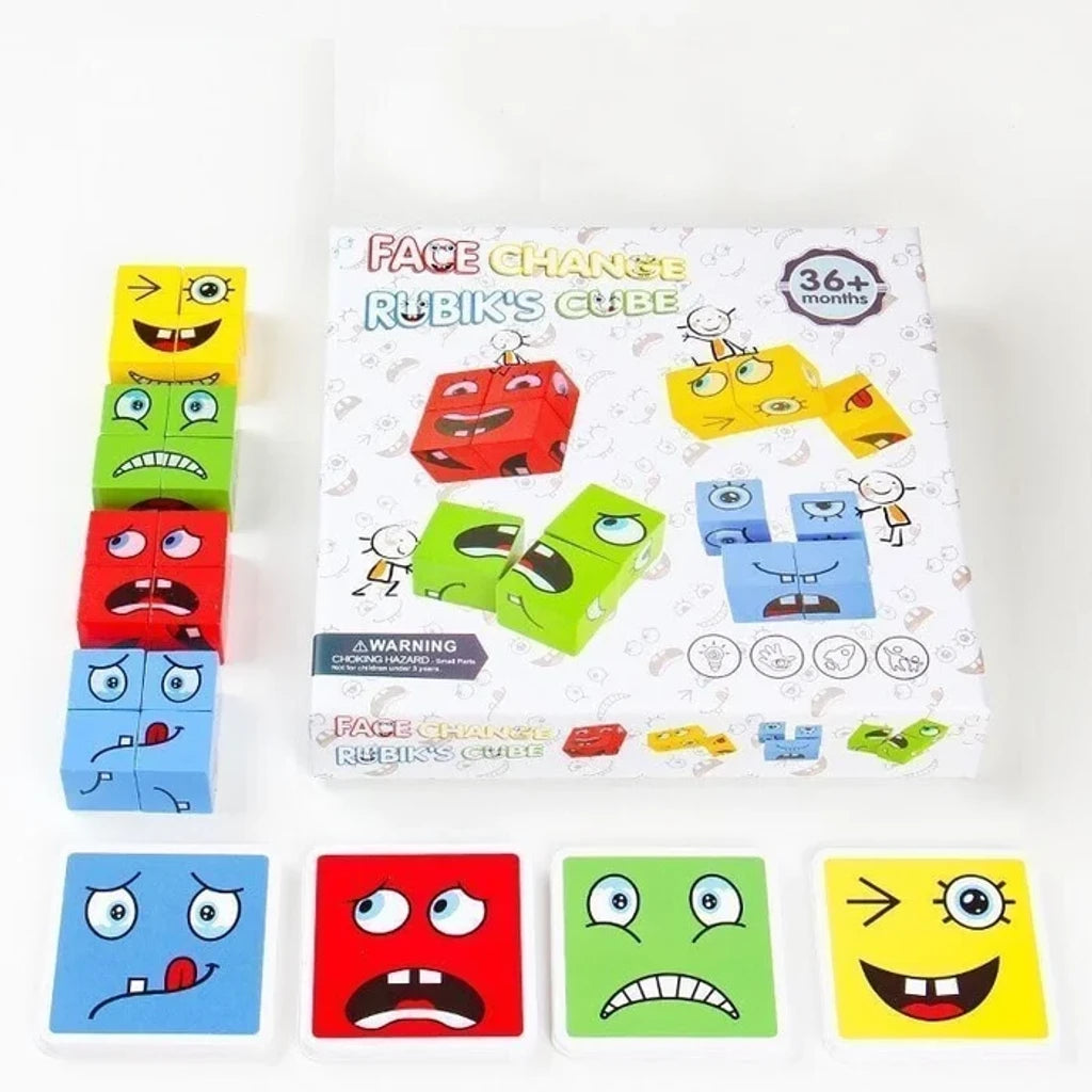 TwistFace - Family Magic Cube Fun Challenge
