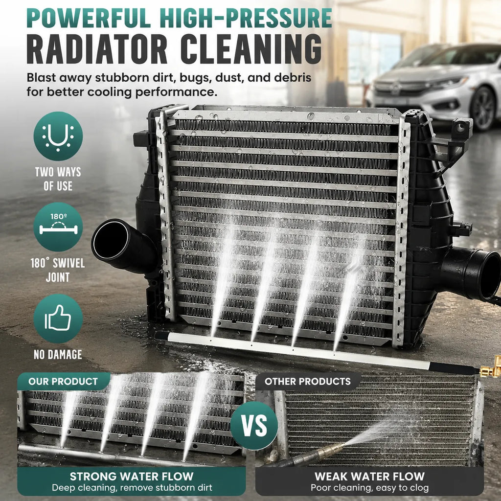 RadiantReach – Long-Reach Radiator Cleaning Wand