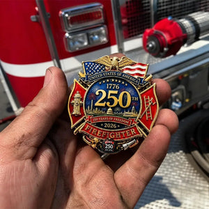 ValorShield – 250 Years Fire Service Badge