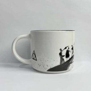 InkCharm – Hand-Drawn Peverell Brothers Mug