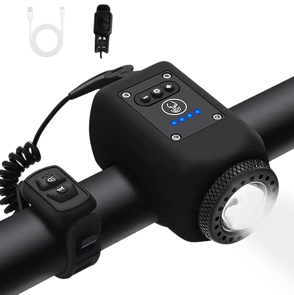 CycleBeep - Rechargeable LED Bike Horn & Light