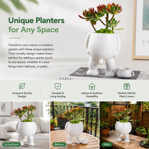 BloomSilhouette – Ceramic Plant Pot