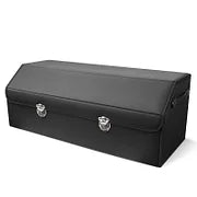 AutoNest - Elegant Leather Trunk Organization System
