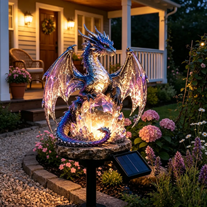 DragonGlow – Crystal Dragon Night Light