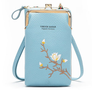 UrbanChic - Women’s Crossbody Wallet & Phone Carrier