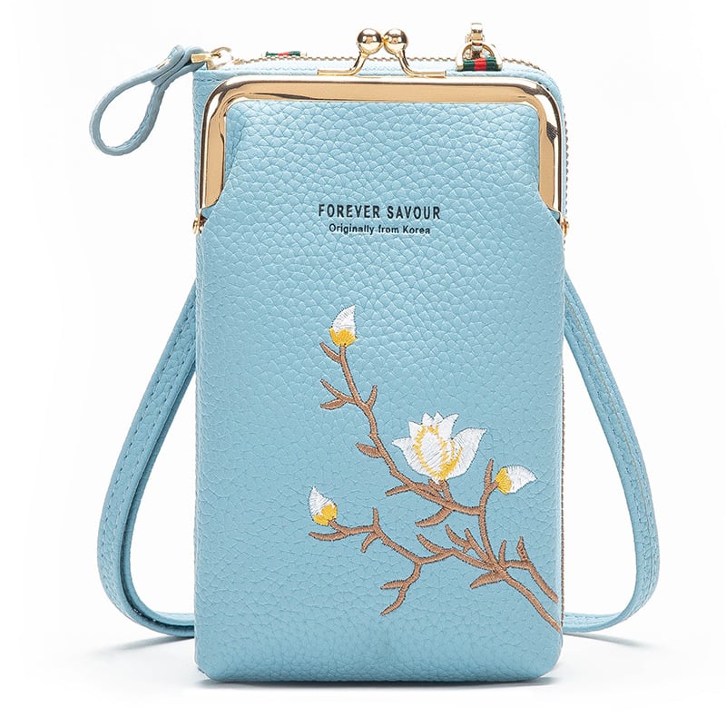 UrbanChic - Women’s Crossbody Wallet & Phone Carrier