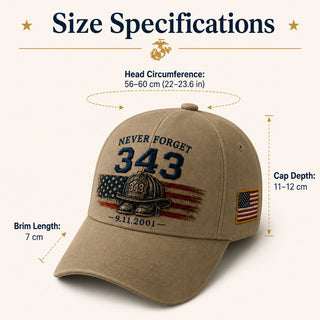 Legacy343 – Never Forget Memorial Cap