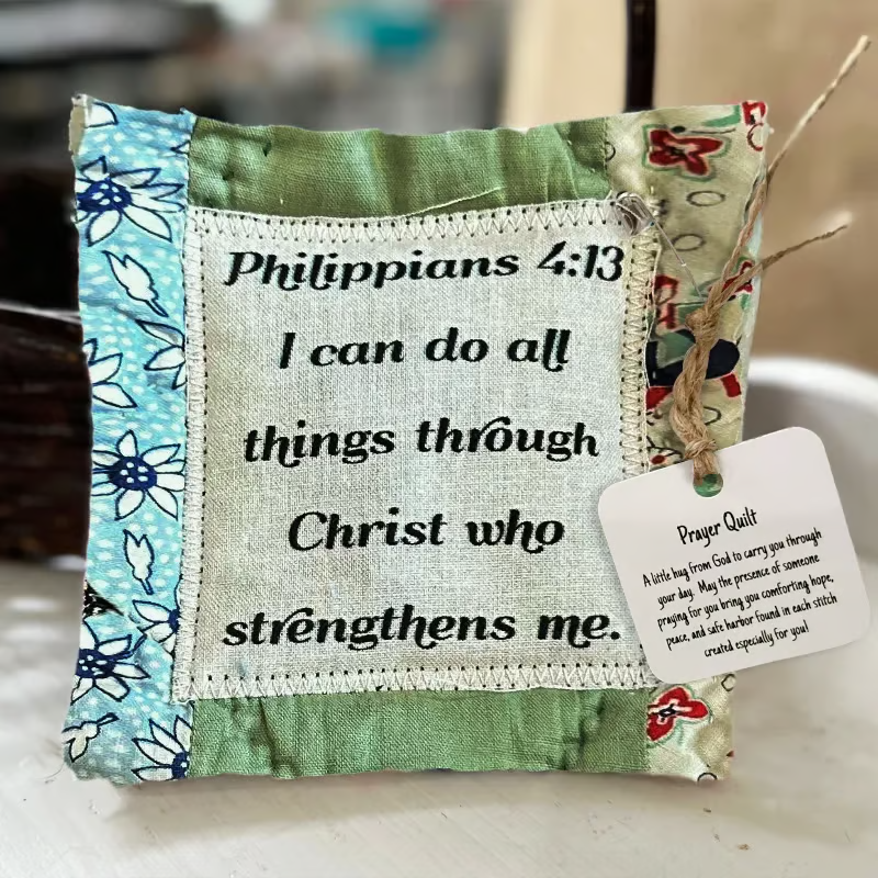BlessingWrap - Cross Prayer Quilt