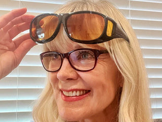 NightVision-GlareCut Headlight Glasses marnetic