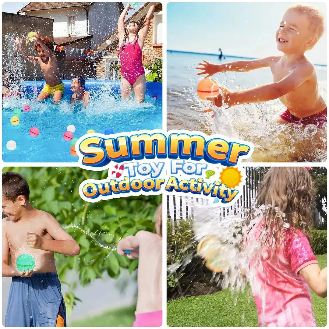 Reusable Self Sealing Water Bomb Balloons marnetic