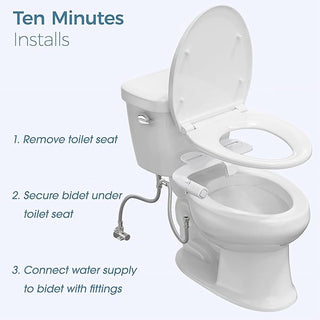 GentleJet – Smart Toilet Flusher with Dual Spray Modes