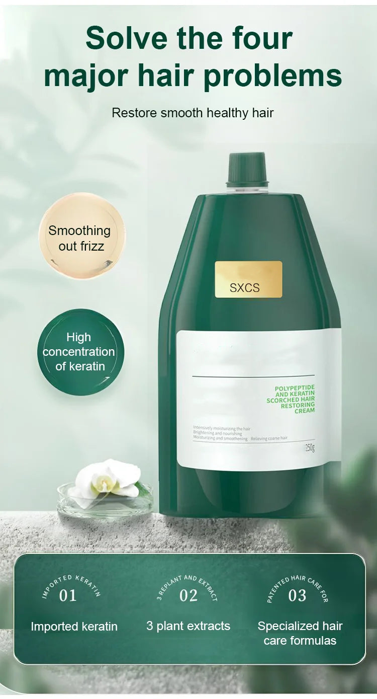 SilkFusion – Peptide Keratin Smoothing Hair Cream