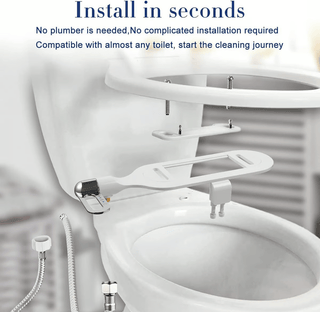 GentleJet – Smart Toilet Flusher with Dual Spray Modes