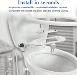 GentleJet – Smart Toilet Flusher with Dual Spray Modes