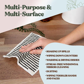 EcoSuds - Ultra Absorbent & Eco-Friendly Cleaning Cloths