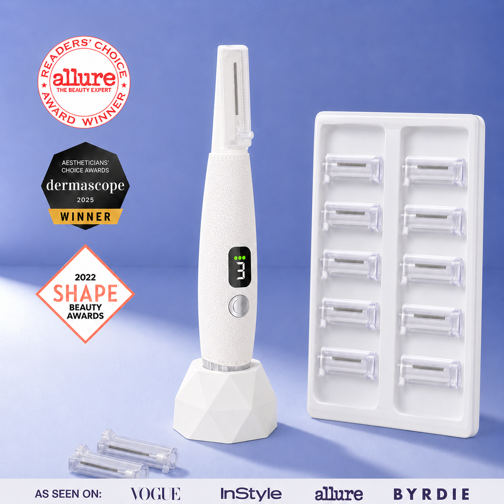 SilkSonic – Premium Facial Dermaplaning & Exfoliation Tool