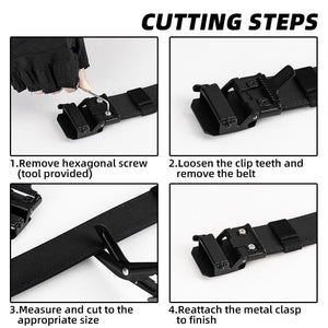GearLock - Tactical Nylon Ratchet Belt