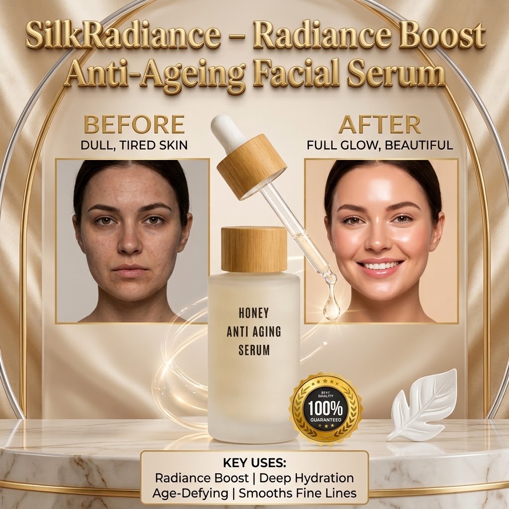 SilkRadiance – Radiance Boost Anti-Ageing Facial Serum