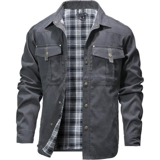TimberRidge - Cozy Plaid Cold-Weather Jacket