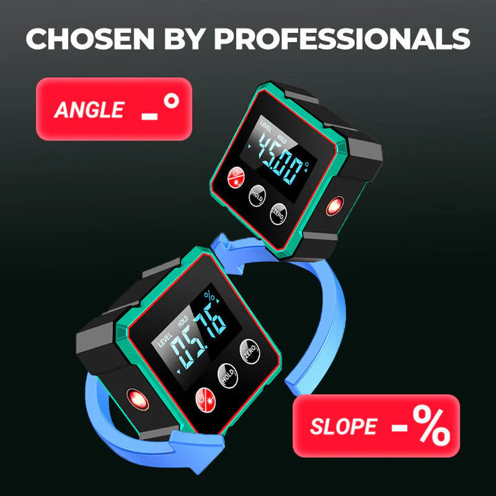 LevelMax | 2-in-1 Laser Digital Angle Finder