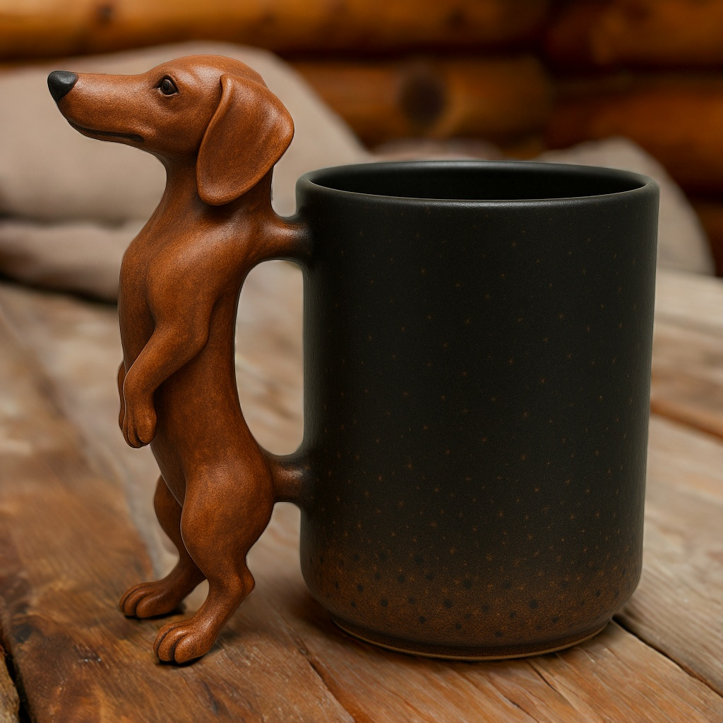 ⚡Flash Sale 60% OFF - Handmade Dachshund Mug