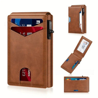 CoreVault – Aluminum Pop-Up Card Wallet