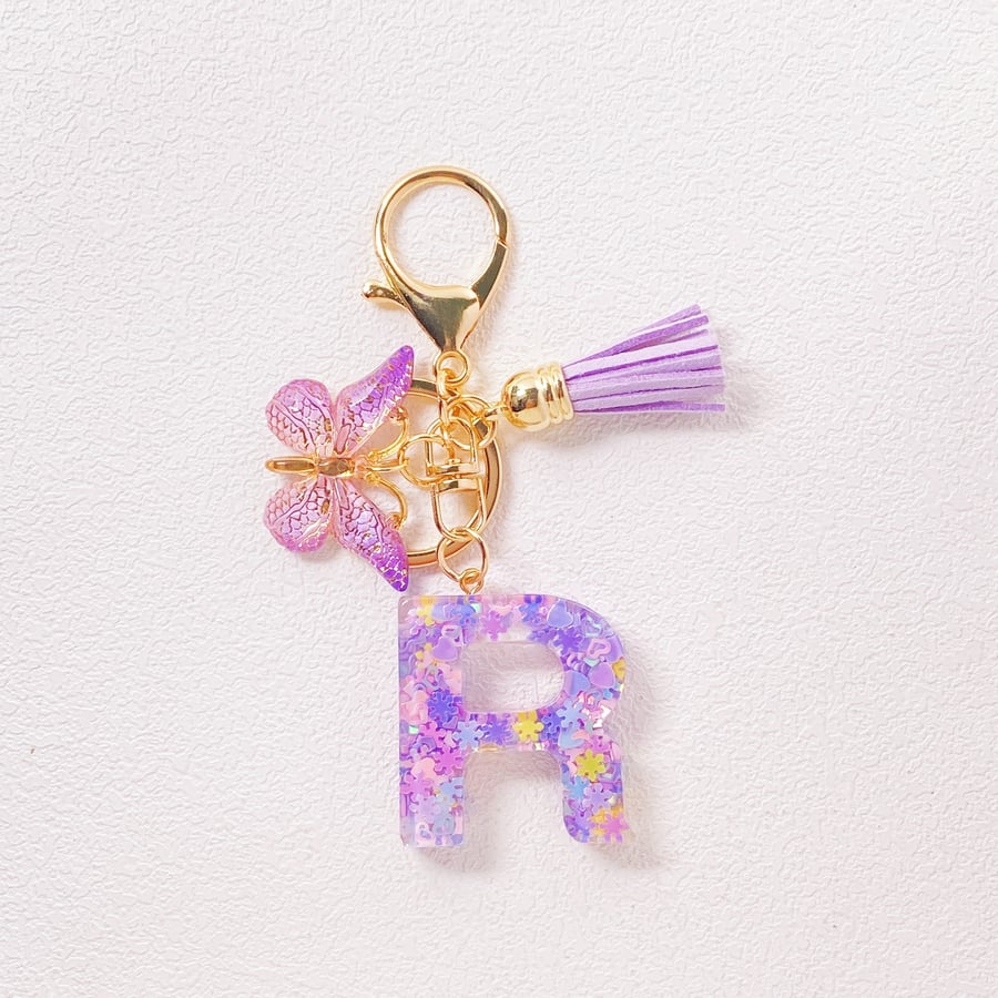 CharmKey – Personalized Initial Letter Keychain