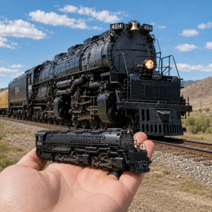HeritageRail – 85th Anniversary Steam Giant Die-Cast Model