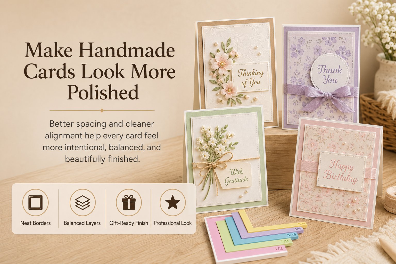 CraftAlign – Precision Card Guide Set